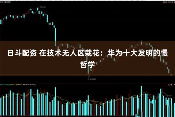 日斗配资 在技术无人区栽花：华为十大发明的慢哲学